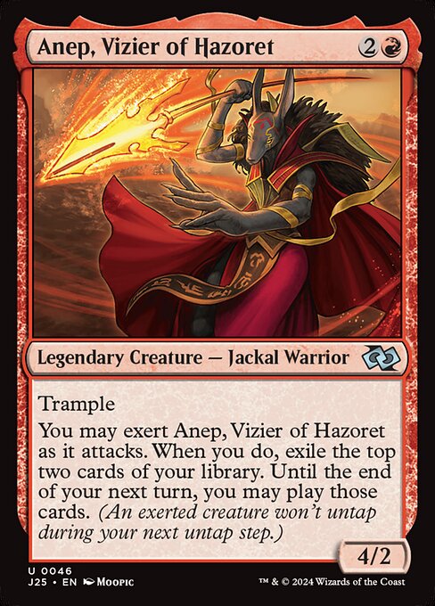 Anep, Vizier of Hazoret - Foundations Jumpstart Uncommon Card
