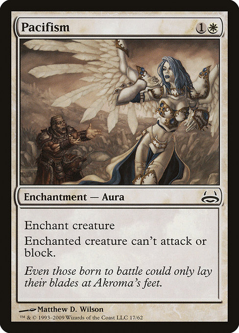 Pacifism - Duel Decks: Divine vs. Demonic Common Card