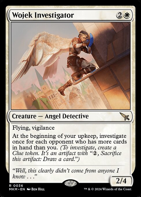 Wojek Investigator - Murders at Karlov Manor Rare Card