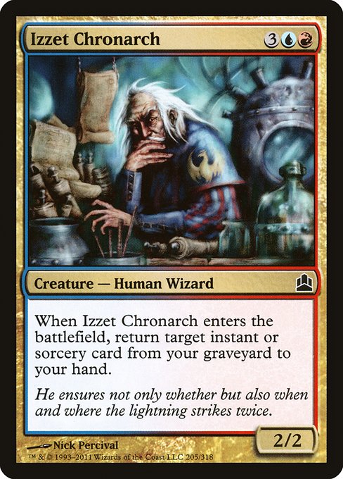 Izzet Chronarch - Commander 2011 Common Card