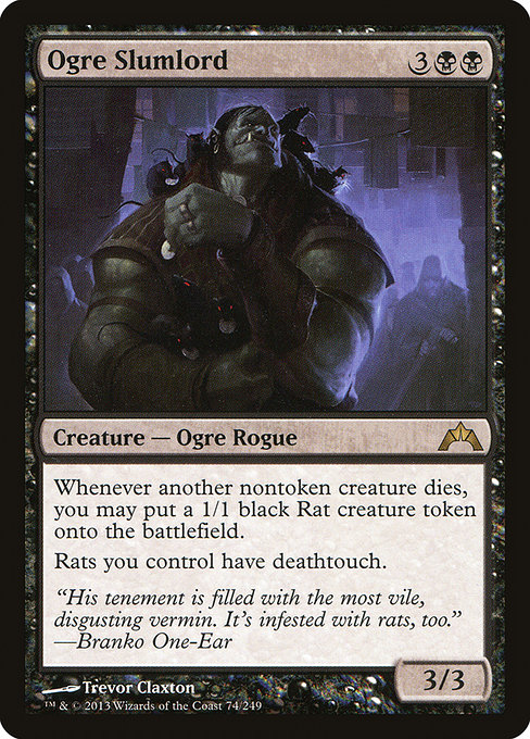 Ogre Slumlord - Gatecrash Rare Card