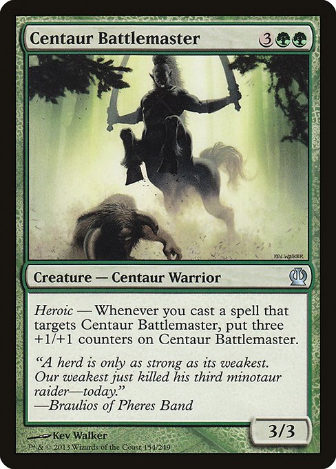 Centaur Battlemaster - Theros Uncommon Card