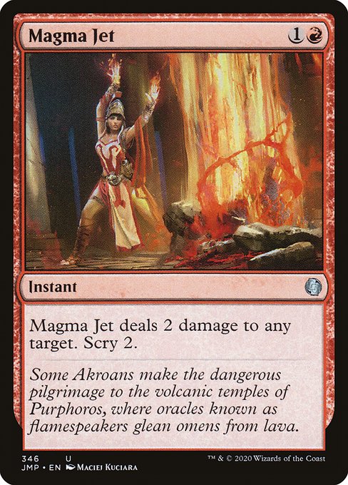 Magma Jet - Jumpstart Uncommon Card
