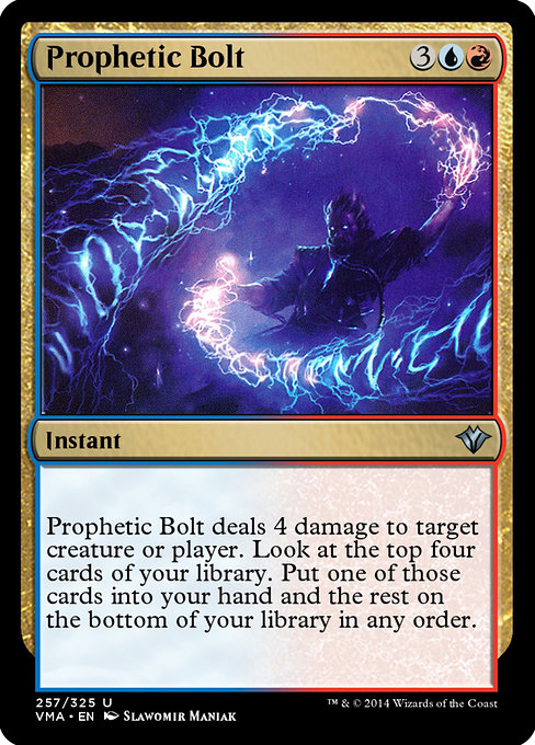 Prophetic Bolt - Vintage Masters Uncommon Card