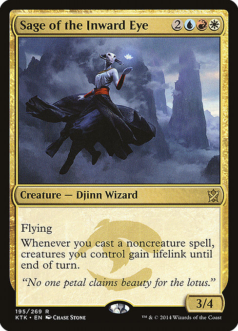 Sage of the Inward Eye - Khans of Tarkir Rare Card