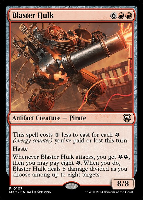 Blaster Hulk - Modern Horizons 3 Commander Rare Card
