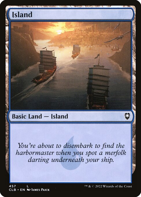 Island - Commander Legends: Battle for Baldur's Gate Common Card