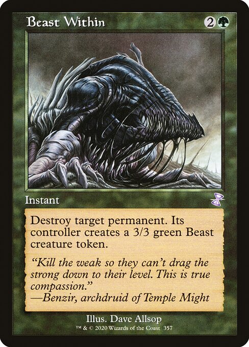 Beast Within - Time Spiral Remastered Special Card