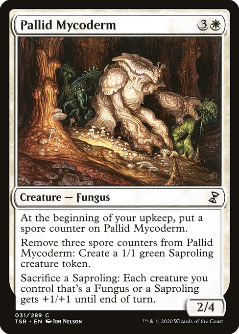 Pallid Mycoderm - Time Spiral Remastered Common Card