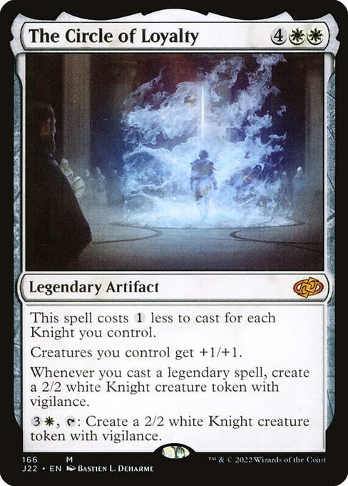 The Circle of Loyalty - Jumpstart 2022 Mythic Card