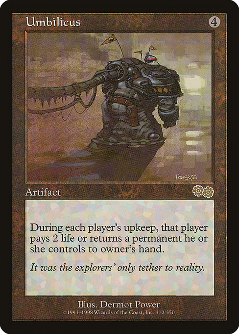 Umbilicus - Urza's Saga Rare Card