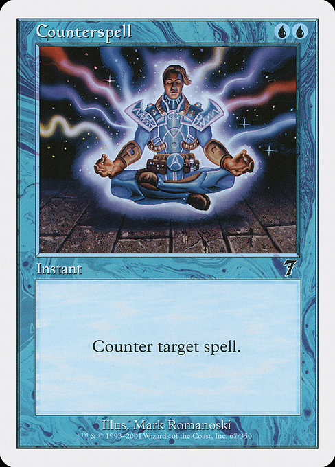 Counterspell - Seventh Edition Common Card