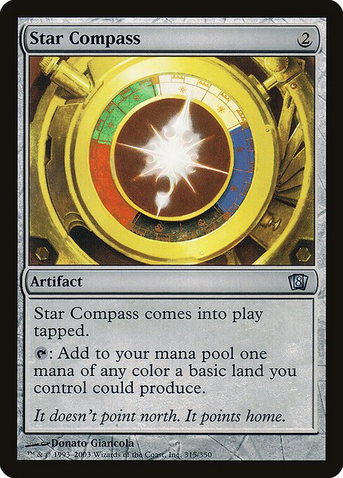Star Compass - Eighth Edition Uncommon Card