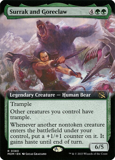 Surrak and Goreclaw - March of the Machine Rare Card