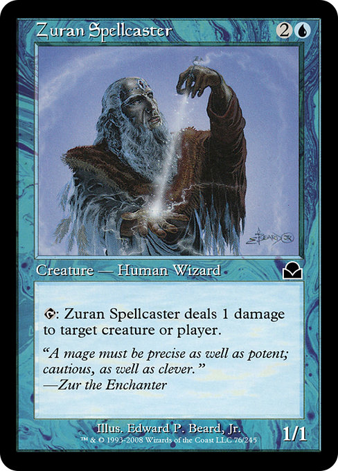 Zuran Spellcaster - Masters Edition II Common Card