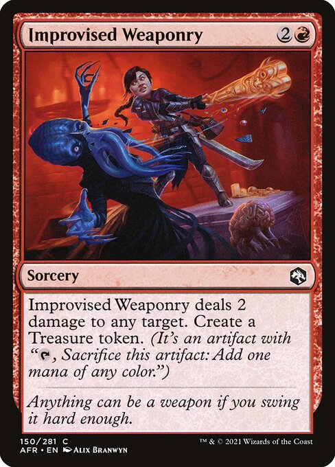 Improvised Weaponry - Adventures in the Forgotten Realms Common Card