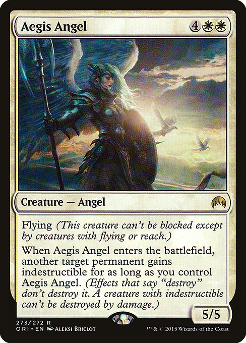 Aegis Angel - Magic Origins Rare Card