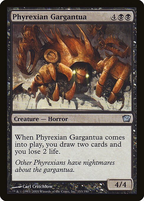 Phyrexian Gargantua - Ninth Edition Uncommon Card
