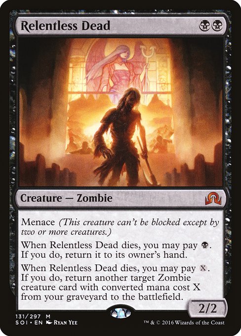 Relentless Dead - Shadows over Innistrad Mythic Card