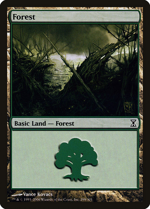 Forest - Time Spiral Common Card