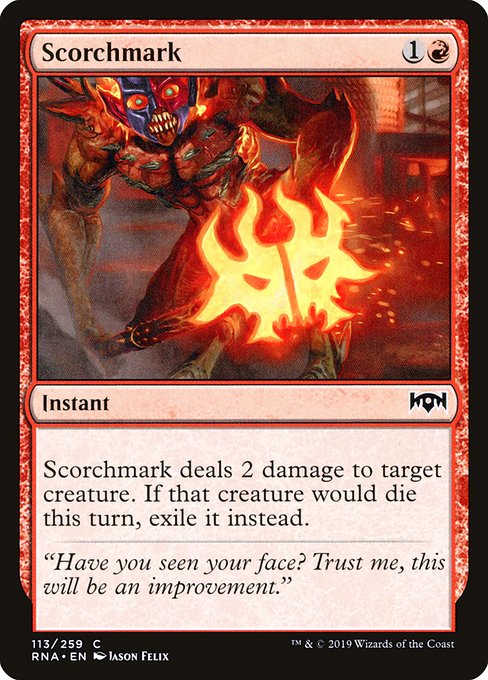 Scorchmark - Ravnica Allegiance Common Card