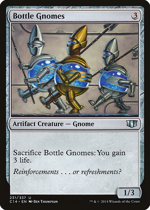 Bottle Gnomes - Commander 2014 Uncommon Card