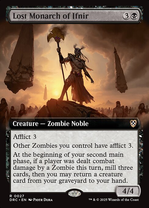 Lost Monarch of Ifnir - Aetherdrift Commander Rare Card