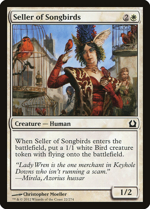 Seller of Songbirds - Return to Ravnica Common Card