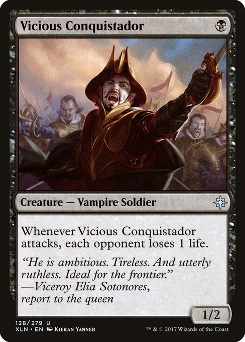 Vicious Conquistador - Ixalan Uncommon Card