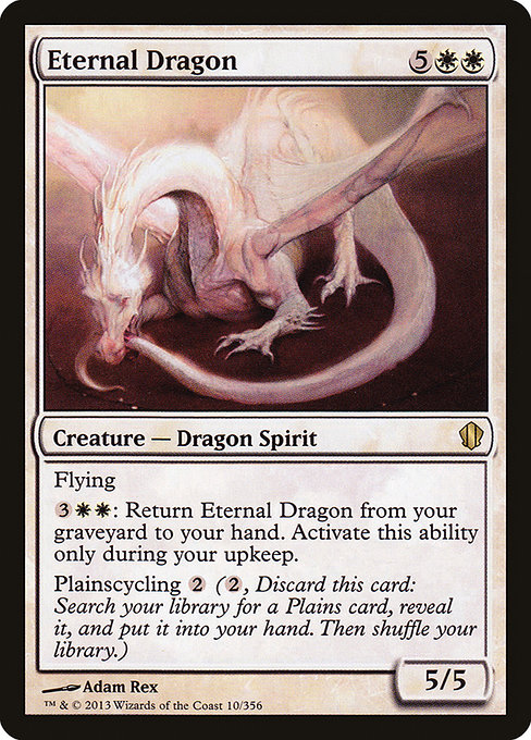 Eternal Dragon - Commander 2013 Rare Card