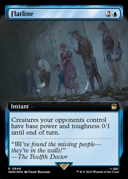 Flatline - Doctor Who Rare Card