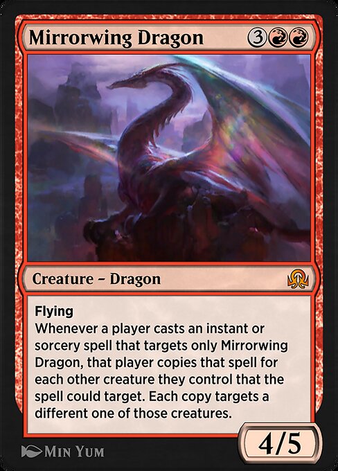 Mirrorwing Dragon - Shadows over Innistrad Remastered Mythic Card