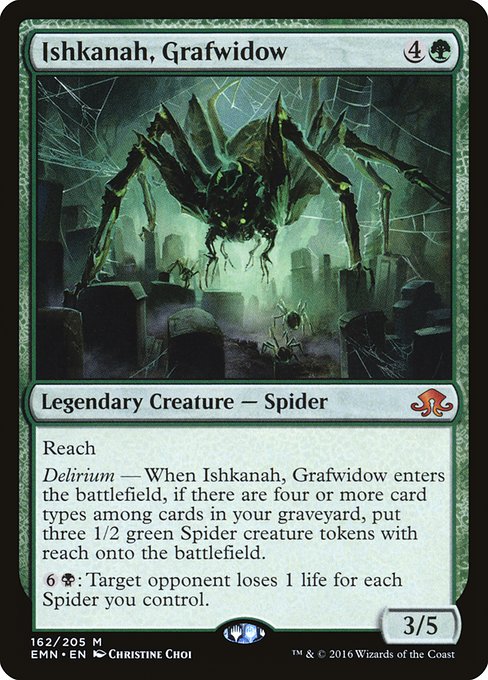 Ishkanah, Grafwidow - Eldritch Moon Mythic Card
