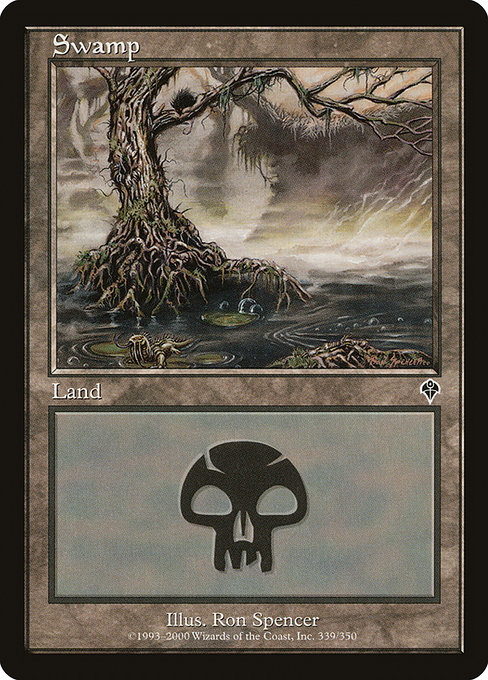 Swamp - Invasion Common Card