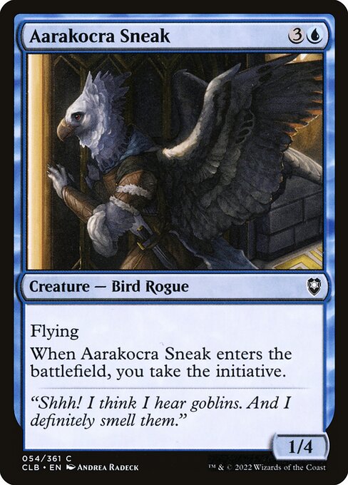 Aarakocra Sneak - Commander Legends: Battle for Baldur's Gate Common Card
