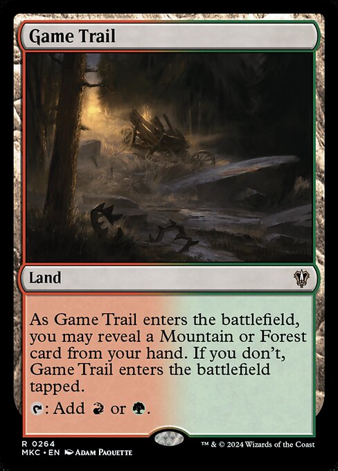 Game Trail - Murders at Karlov Manor Commander Rare Card