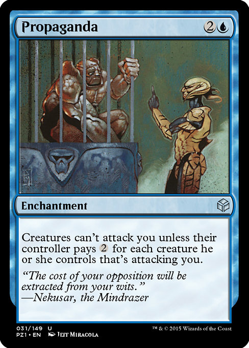 Propaganda - Legendary Cube Prize Pack Uncommon Card