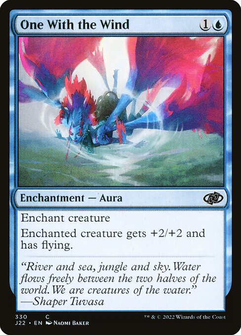 One With the Wind - Jumpstart 2022 Common Card