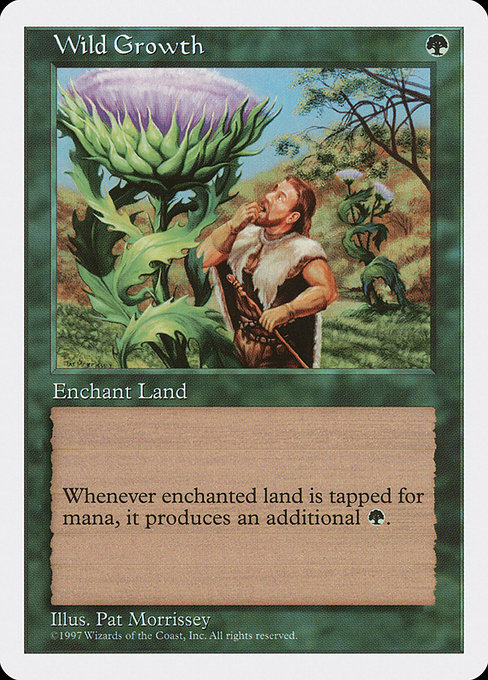 Wild Growth - Fifth Edition Common Card