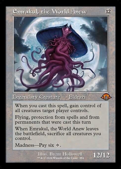 Emrakul, the World Anew - Modern Horizons 3 Mythic Card