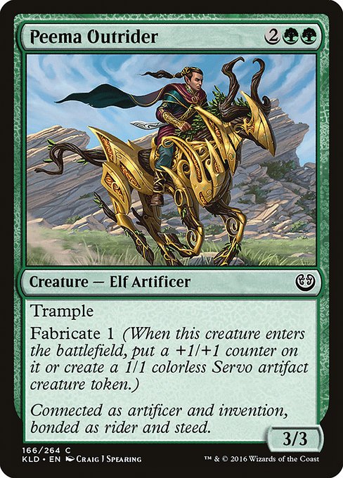 Peema Outrider - Kaladesh Common Card