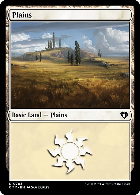 Plains - Commander Masters Common Card