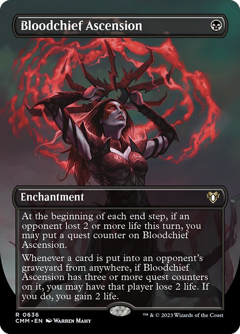 Bloodchief Ascension - Commander Masters Rare Card