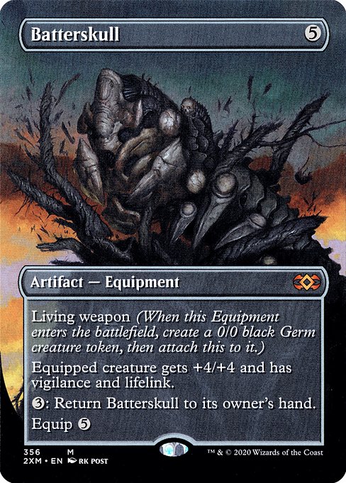 Batterskull - Double Masters Mythic Card