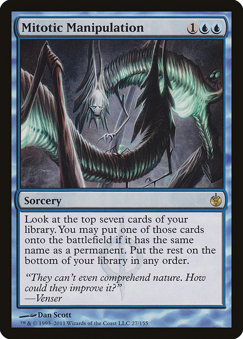 Mitotic Manipulation - Mirrodin Besieged Rare Card