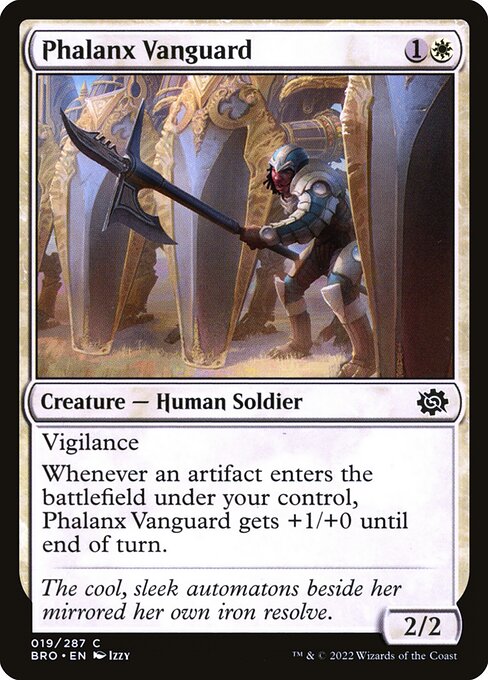 Phalanx Vanguard - The Brothers' War Common Card