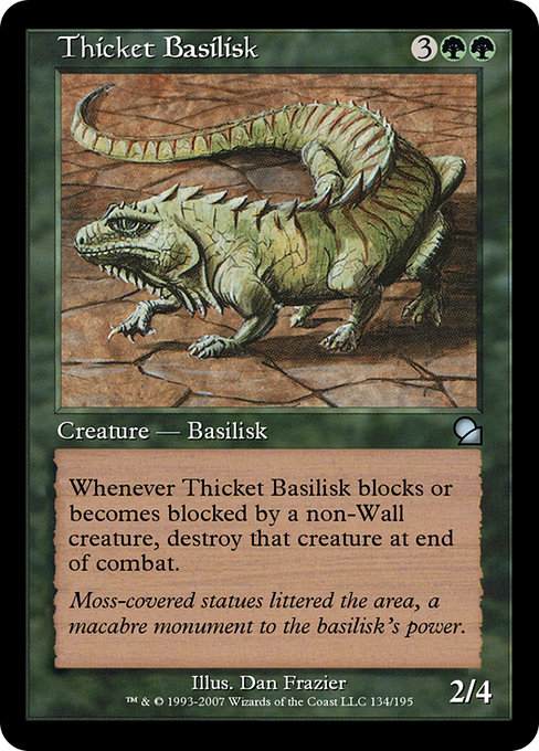 Thicket Basilisk - Masters Edition Uncommon Card