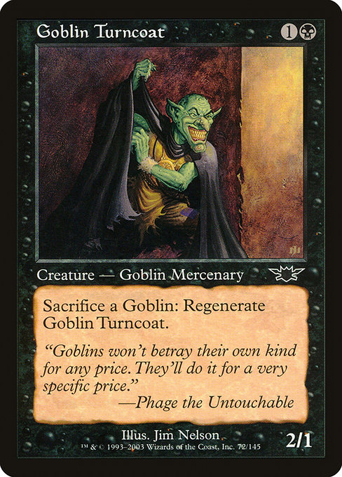 Goblin Turncoat - Legions Common Card