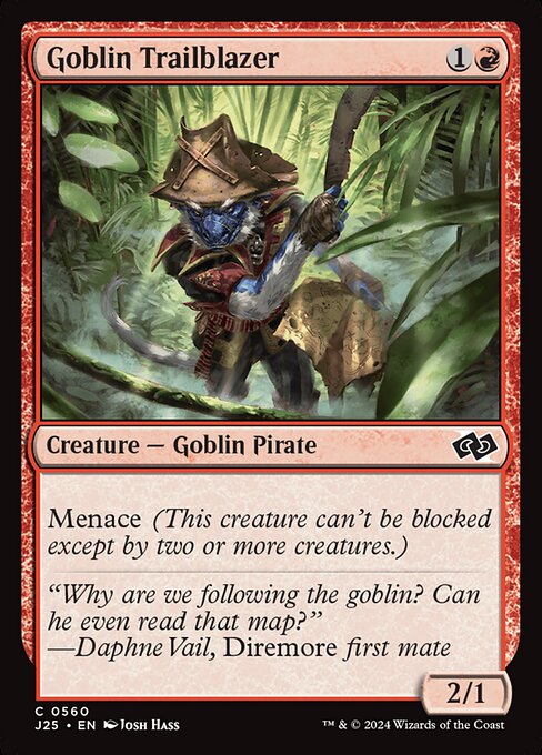 Goblin Trailblazer - Foundations Jumpstart Common Card