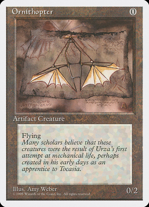 Ornithopter - Fourth Edition Uncommon Card